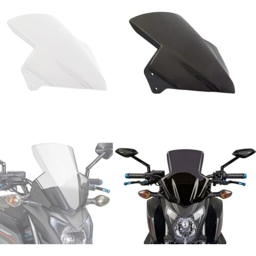 Motorcycle Front Windshield Wind Deflector Parts For HONDA CB650F 2014 2015 2016 2017 Black