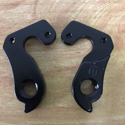 10pcs/lot Alloy Mountain Bike Gear Mech Rear Derailleur Hanger Dropouts Black with Screws for BMC Stevens and others. (203)