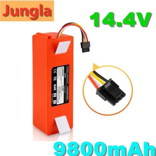 Robotic Vacuum cleaner Replacement Battery for Xiaomi Robot Roborock S50 S51 S55 Accessory Spare Parts li-ion battery 9800mAh