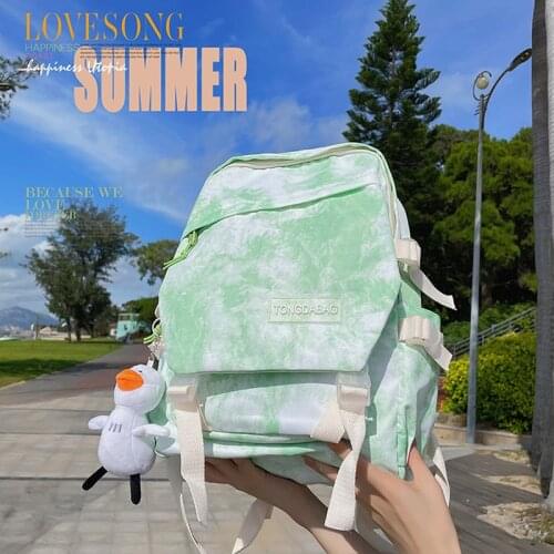 Womens Backpack for Girls Anti Theft School Bag Fashion Lady Nylon Bagpack Female Student Bookbags Casual Ladies Large Mochila