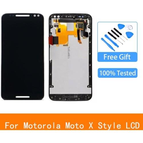 For Motorola Moto X style LCD Xt1570 XT1572 XT1575 LCD Display Touch Screen Digitizer Assembly For Moto XT1575 LCD