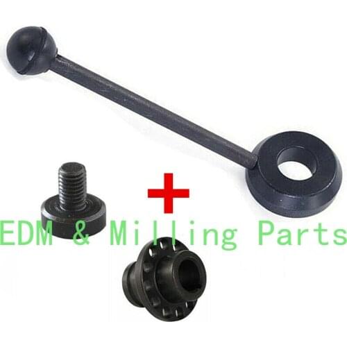 1Set " 3pcs " Milling Machine CNC B175+B176+B172 Quill Feed Handle Bracket & Screw CNC Vertical Mill For Bridgeport Mill Part