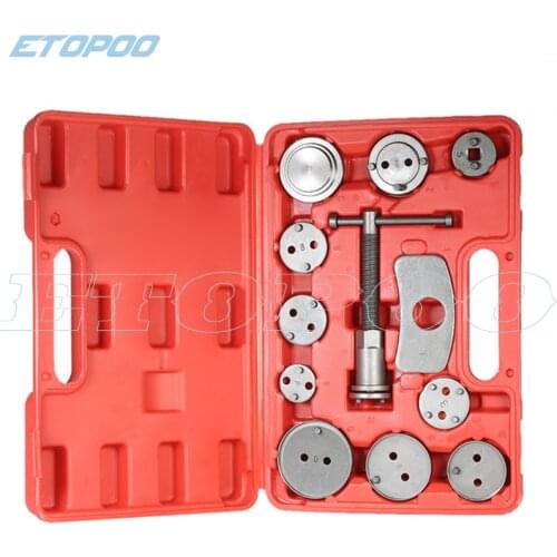 12Pcs/lot Car Universal Disc Brake Caliper Car Repair Tool Kit Set Car Windshield Piston Compressor