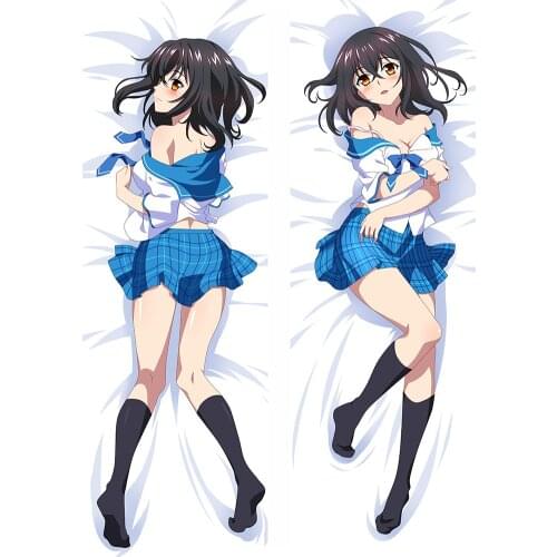 2020-February Anime Dakimakura Pillowcase STRIKE THE BLOOD Himeragi Yukina Akatsuki Nagisa Hugging Body Pillow Cover Case