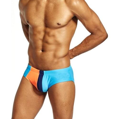 2021 Mens Camouflage Printing Swimsuits Sexy Low Waisted Board Trunks Push Up Swimming Triangle Briefs Summer Sea Surf Beachwear