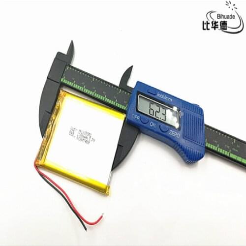 5pcs/lot 3.7V 2700mAh 605562 Lithium Polymer Li-Po li ion Rechargeable Battery cells For Mp3 MP4 MP5 GPS