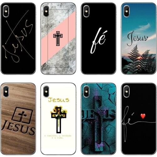 Jesus Cross Accessories Phone Case For Huawei P30 P20 Pro P10 P9 P8 Lite Y5 Y6 Y7 Y9 P Smart Plus 2018 2019