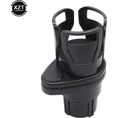 Auto 360 Degree Rotating 2 In 1 Cup Holder Vehicle-mounted Slip-proof Water Car Cup Holder Multifunctional Dual Bekerhouder