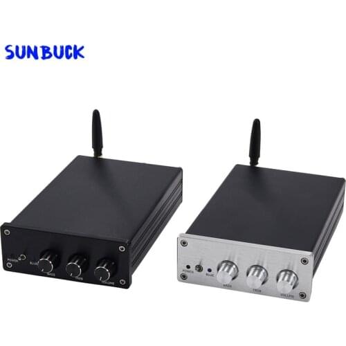 Sunbuck 120W+120W+240W 2.1-channel Bluetooth 5.0 Class D HIFI digital TPA3255 Power Amplifier