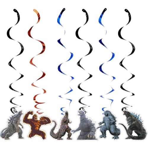 Godzilla Monster Theme Children Happy Birthday Party Party Decoration Balloons Baby Shower Decorations Birthday Decoration