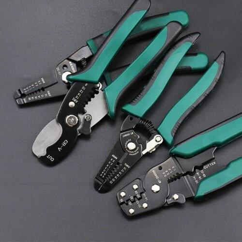 Multifunctional Hand Tools Pliers Crimping Cutting Pliers Wire Stripper Crimping Cutting Tools Combination Pliers Mini Hand Tool