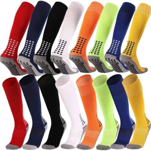 Anti-Slip Breathable Men Summer Running Cotton and Rubber Socks Long Football Socks High Quality Men Men Women Cycling Socks