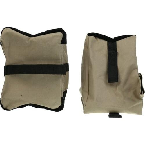 Unfilled Front & Rear Shooting Bench Rest Bag Targets Stand Hunting Outdoor