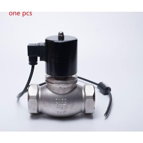 Normally Closed 304 Steam Stainless Steel Solenoid Valve Explosion-proof solenoid valves DN15-DN50 AC220V DC24V high temperature