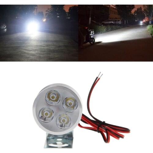 New High Quality DC 12-85V 15W High Bright LED Spot Light Headlight Lamp Bulb for Electric Car Motorcycle Motor Bike
