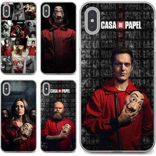 For Samsung Galaxy S7 S8 S9 S10E S20 FE Note 10 20 Edge Lite Plus Ultra Silicone Shell Case Money-Heist-House-Paper-TV-Show