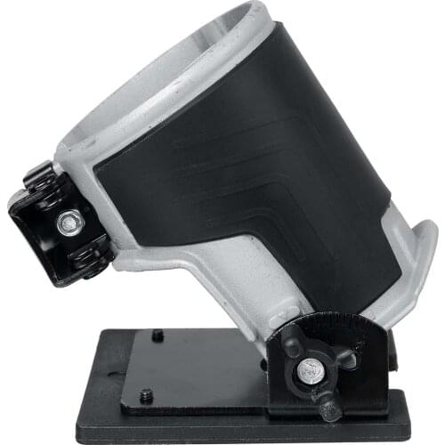 Aluminum alloy trimming base inclined board woodworking trimming machine Makita battery electric trimming machine