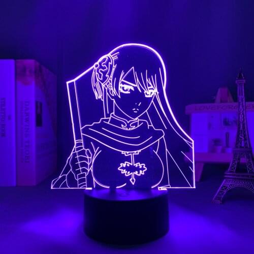 Kouka Led Night Light for Kids Bedroom Decor Nightlight Birthday Gift Anime Gadget Room Table Lamp Kouka