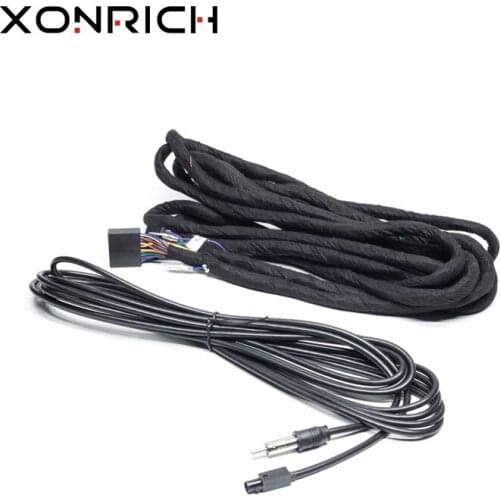 6M Amplifier extend cable For BENZ Benz W211 BMW E46 E39 M3 M5 X5 Series Car Audio dvd