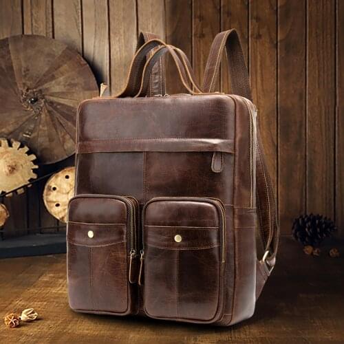 WESTAL Men's Leather Backpacks China