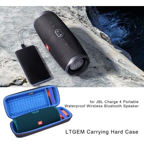 LTGEM EVA Hard Case for JBL Charge 4 Portable Waterproof Wireless Bluetooth Speaker