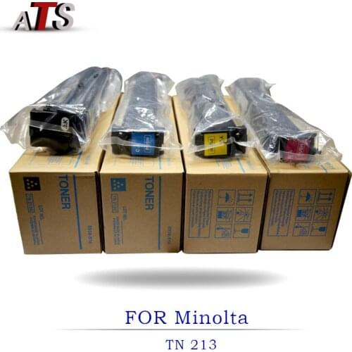 1PCS Photocopier fitting Toner Cartridge For Minolta Bizhub TN213 C 203 253 Compatible Copier Parts Toner Photocopy machine