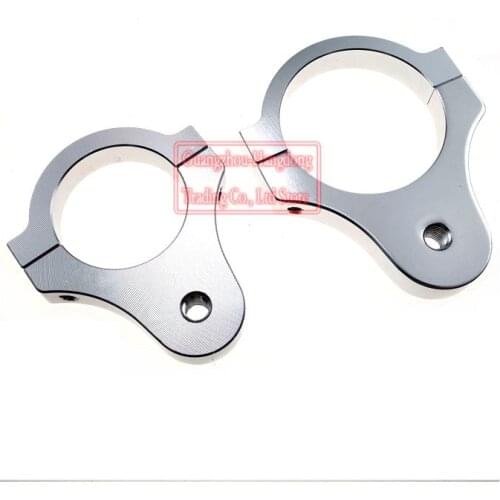 39MM 41MM 42MM 43MM Steering Damper Stabilizer Clamp Mounting Adapter Bracket FOR HONDA SUZKU YAMAHA KAWASAKI HARLEY APRILIA BMW