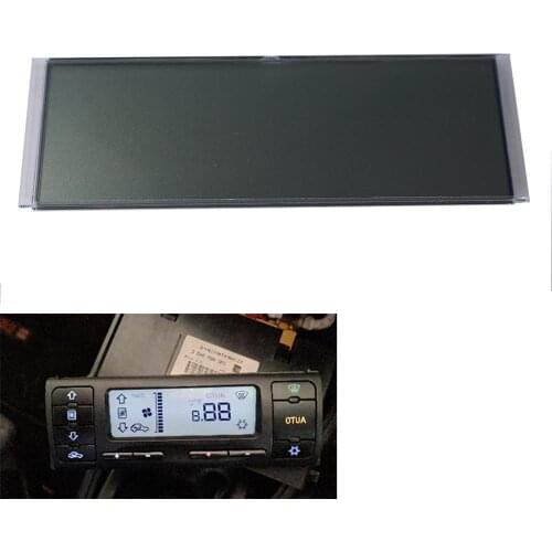 Car ACC Unit LCD Display Auto Climate Control Monitor Pixel Repair for Seat Leon Toledo Cordoba Air Conditioning Control Screen