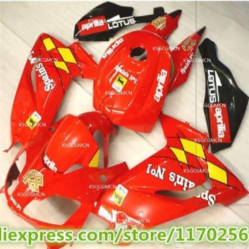 For Aprilia RS-125 Red black RS125 06 07 08 09 10 11 RS4 RSV125 RS 125 2006 2007 2008 2009 2010 2011 Fairing