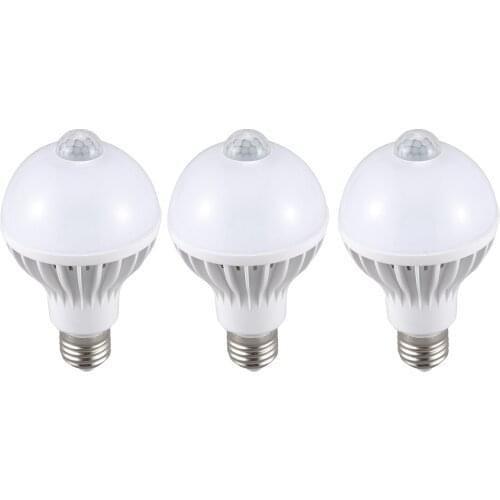 E27 Led Bulb Light Motion Sensor Light LED PIR Motion Sensor Lamp Globe Bulb Light Lamp