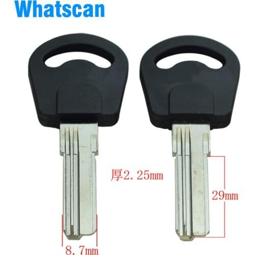 B127 Short train head blank key