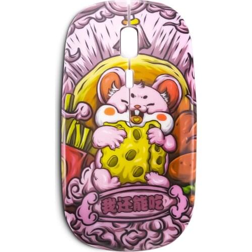 2.4G Wireless Mouse Rechargeable Silent Ergonomic Mause Chinese Style Slim 1600 DPI Optical Portable Computer Mice For PC Laptop