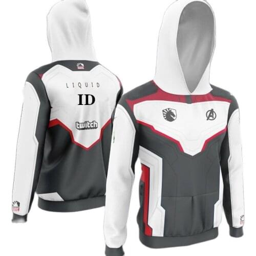 New 2021 TL Jersey Hoodie Team Uniform League of Legends LOL Uniform Pullover North America LCS TeamLiquid Jersey TL Hoodie