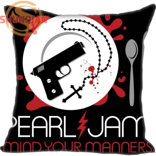 New Nice Pearl Jam Pillowcase Wedding Decorative Pillow Case Customize Gift For Pillow Cover A311&38