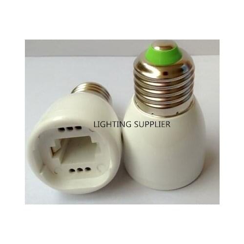 REE SHIPPING E27 to G24 Lamp Holder Converter bulb base socket Adapter 20pcs/lot