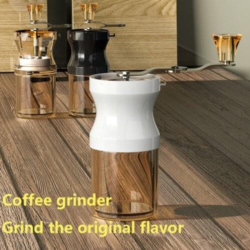 Portable Coffee Grinder Mini Stainless Steel Hand Manual Handmade Coffee Bean Grinders Mill Kitchen Grinding Coffee Making Tools