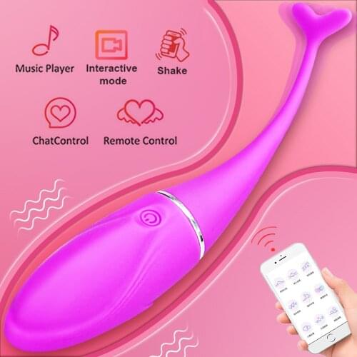 Remote Control G-Spot Massager App Vibrators Female Masturbation Vibrating Egg Clit Stimulator Vaginal Ball Sex Toys for Women