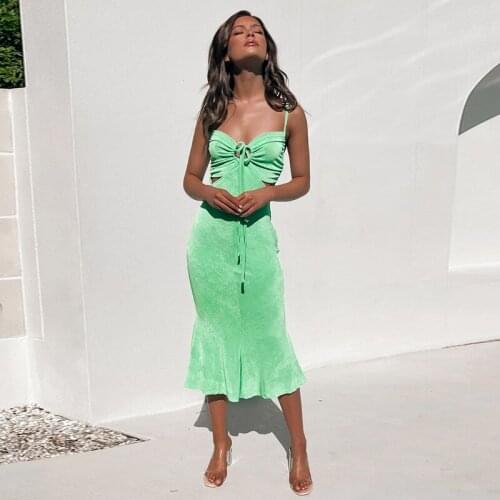 QCPLINE Summer Dresses With Sleeves