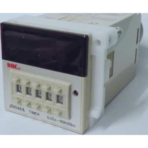 DHC time relay JSS48A can countdown 48X48 size 11 pins with a nest