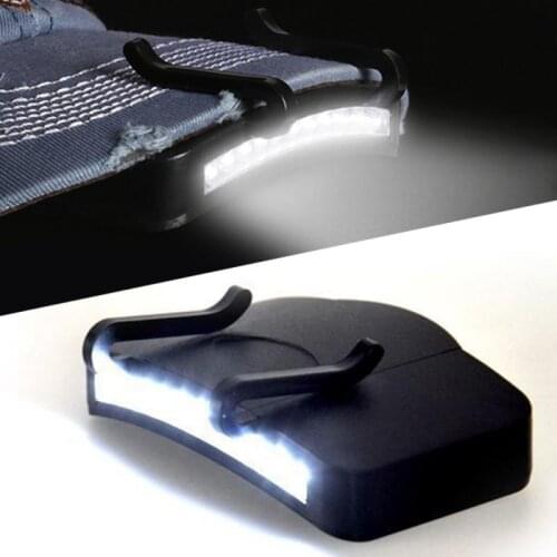 Super Bright 11 LED charge cap light Headlight HeadLamp head Flashlight head Cap Hat Light Clip on light Fishing head lamp #ED