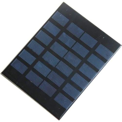 High Quality 1.5W 6V Polycrystalline Solar Cell Solar Panel DIY Solar Charger For 12V Barttery Charging 140*110MM Free Shipping