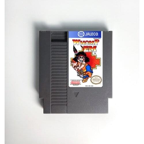 Whomp'Em - Game Cartridge For NES Console 72 Pins 8bit