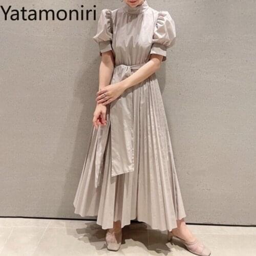 Стильные летние платья YATAMONIRI China At AliExpress