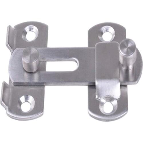 Hasp Latches Stainless Steel Hasp Latch Lock Sliding Door Chain Locks Security Tools Hardware For Window Cabinet