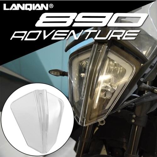 Motorcycle Headlight Protector Cover Grill For 890 ADVENTURE 790 ADVENTURE S R 2019 2020 2021 390 ADVENTURE 890 ADV R 2020 2021