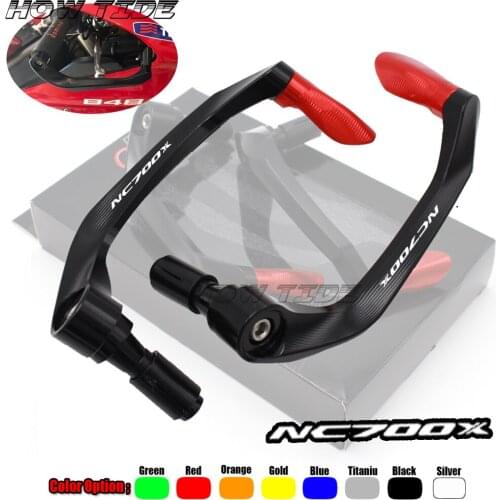 22mm Protector Handlebar Motorcycle Brake Clutch Systems Brake Levers Protect Guard Adjustable For Honda NC700X 2012-2013