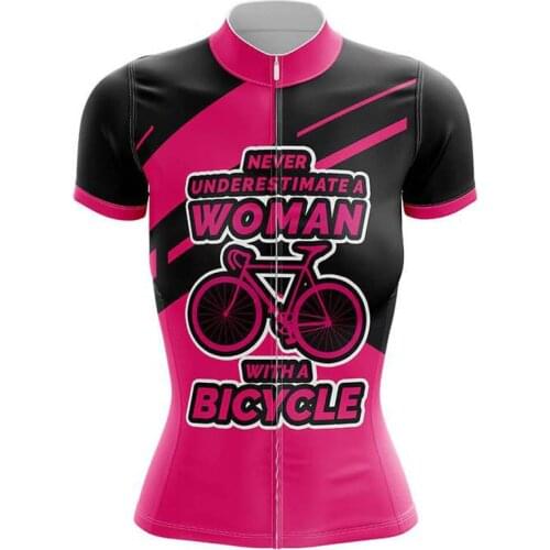 Lady Cycling Clothing Road Bike Jersey Summer Women Short Sleeve Shirt Female Bicycle Wear MTB Clothes Ropa Ciclismo Quick Dry