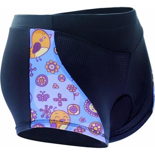 ILPALADINO Women Under Shorts Bicycle Cycling Bike 3D Padded Gel Underwear Quick Dry MTB Shorts Tights Shorts XS-XXXL