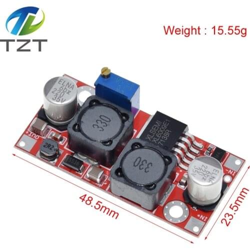 10pcs Boost Buck DC-DC Adjustable Step Up Down Converter XL6009 Power Supply Module 20W 5-32V to 1.2-35V good