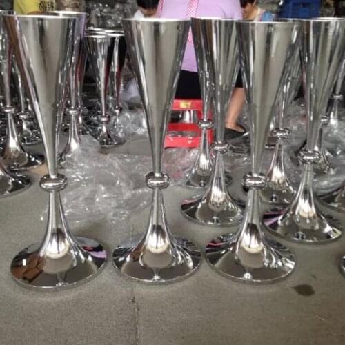 12pcs )New product road lead metal flower stand for party wholesale cheap metal table centerpiece senyu1459